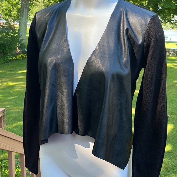 Calvin Klein short open front jacket S - Picture 2 of 7